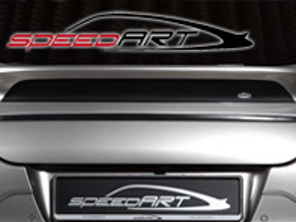 Heckabschlussblende Carbon PS9 SpeedART. Porsche Panamera