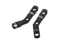 Heater control box lever set, butterfly style. Porsche 356A / 356B / 356C - 64421176000, 64421103906, 64421104006 - 644-211-760-00, 1623250400