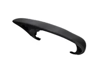 Leder-Armaturenbrettverdeck RHD, Schwarz. Porsche 996 Carrera / Turbo / GT2 / GT3 1998-02 - 99655202601ETQ, 99655202601EQV