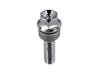 Wheel bolt chrome-plated +18mm Longer Porsche 996 / Boxster / 997 / Cayman / Cayenne / 991 / 992 / Macan / Panamera - 99736120301, 99736120302, 9973612031, 99636120300, 99636120301, 99636120302
