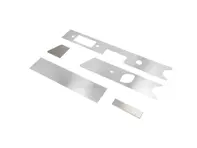 Armaturenbrett-Zierblende aus Aluminium, LHD. Porsche 911 / 912 - 90155204152 - 1689807610, 1689807710, 1689807810