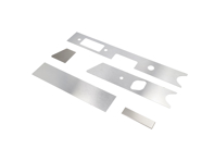 Juego de molduras de aluminio para salpicadero, volante a la izquierda, Porsche 911/912 - 90155204152 - 1689807610, 1689807710, 1689807810 Juego de molduras de aluminio para salpicadero, volante a la izquierda, Porsche 911/912 - 90155204152 - 1689807610, 1689807710, 1689807810