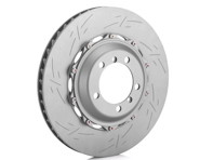 Two piece brake disc rotor, Front. Formula:R. Porsche 981 Cayman GT4 without PCCB (OE No 98134140580 & 98134140680) - 98135140580, 98135140680