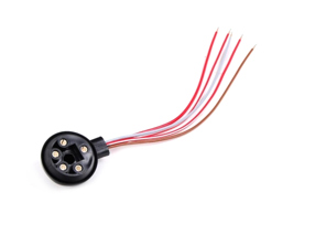 Connecteur de prise de relais à 5 broches avec faisceau. Porsche 911 / 914 / 924S / 944 / 964 / 968 - 90161233300, 911869/01