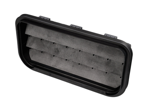 Vano posteriore del telaio di ventilazione. Porsche 981 Boxster/Cayman/718 Boxster/Cayman - 982819161, 98157204300