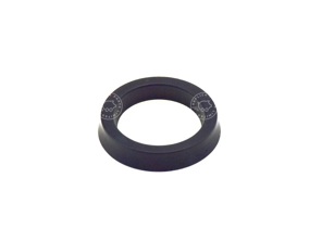 Lock receiver seal for original door handles. Porsche 356A T2 /  356B / 356C - 61653160700, 69553160700, 64453160700 - NLA53160700