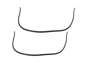 Door seal weatherstrip, SET OF 2. Porsche 911 / 964  Targa / Cabrio - 90253109340, 91153109345, 91153109346, 91153109540, 91153109541, 91153109640, 91153109641 - 911630, 1789, 1685700500