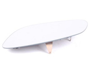 Specchio porta in vetro PIATTO, SINISTRO. Porsche Caienna 957 MKII - 95573104304, 95573104302, 3123201