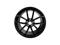 Llanta delantera de aleación GT Design de 22 pulgadas, en color Matt Black. Porsche 9YA / 9YB Cayena - 9Y3601025BAJE1, 9Y3601025APJE1