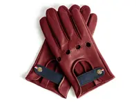 Gants de conduite en cuir classiques. La ligne rouge - 6013923960966, 6013925899882
