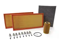 Service maintenance kit for Porsche Cayenne 955  4.5L V8 Turbo  Oil, Air Filters,  Spark plugs, + More - 99917022190, 95511013100, 95581963100, 99610722560, 90012310630