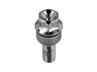 Wheel bolt chrome-plated +5mm Longer Porsche 996 / Boxster / 997 / Cayman / Cayenne / 991 / 992 / Macan / Panamera - 99736120301, 99736120302, 9973612031, 99636120300, 99636120301, 99636120302
