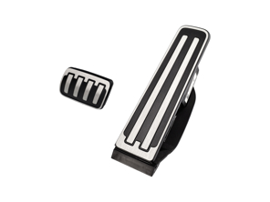 Kit di retrofit per copripedali sportivi, alluminio nero. Porsche Panamera 2010>> - 971044701