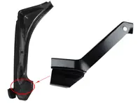 Door hinge pillar (A post) repair piece. Porsche 911 / 964 / 993 - 91150103900, 91150103902, 91150104000, 91150104002, 1681901080, 1681901070, 591035-2, 591036-2, 91150103900, 91150104000, 91150103902, 91150104002, 99350203900GRV, 99350204000GRV - 1681901070, 1681901080