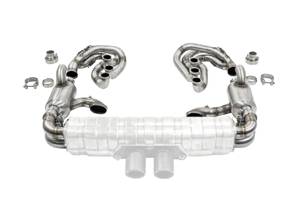 CARGRAPHIC GT Sport Exhaust System Backdate with ID42, without heating, for GT3 silencer. Porsche 964 Carrera 2/4/RS - 96411104504, 96411104605, 96411104502, 96421103905, 96421103932, 96421104004, 997111027A1