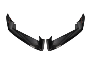 Stoßstangenecksplitter vorn aus Carbon 992.1 - 992898010B, 992898010J - ML-YWW080-PRO