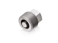 Zeskantschroef met magneet, zilver verzinkt. Porsche 356 - 51920116