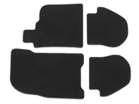 Fußmatten, Schwarz. Porsche 928 1977-79 RHD – Rechtslenker - 000043154205FV, P0006