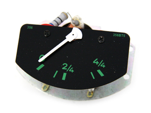 Compteur de jauge de carburant, 6V. Porsche 356 / 356A - 64420180101 - 644 201 801 01