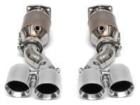 Muffler bypass exhaust system, STREET. Porsche 997.1 Turbo - 99711102772