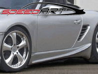 Seitenschweller / Schweller SpeedART. Porsche 987 Boxster