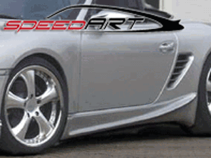 Spoiler de bas de caisse / jupes SpeedART. Porsche 987 Boxster