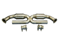 排气催化转换器 200 单元 Race X-Pipes DesignTek 适用于保时捷 996 - 99611302154, 99611302157, 99611302156, 99611302254, 99611302257, 99611302256, 99611302152, 99611302155, 99611302159, 99611302252, 99611302255, 99611302259, 99611302258, 99611302260, 99611302158, 99611302160