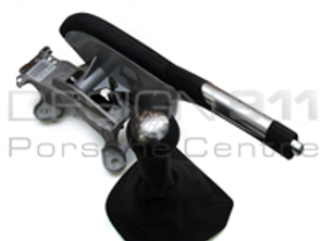 Schalt- und Handbremshebel in ALCANTARA. Porsche Boxster / Cayman / 997 - 99704480100, 99704480102, 99704480101, 99704480103