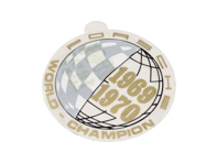 Adesivo per finestra campione del mondo 1969/1970 - 91170110321
