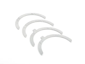 Jeu de rondelles de butée de vilebrequin. Porsche 955 Cayenne 3,2 litres - 95510263500, 95510263501 - I01005011