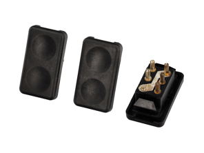 Elektrischer Fensterheberschaltersatz schwarz. Porsche 924 / 944 - 47795962201C