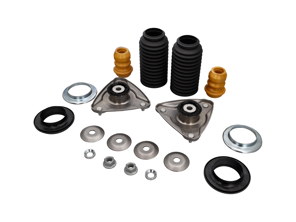 Domlager- und Überholungssatz für den vorderen Stoßdämpfer. Porsche 986 Boxster 1997–2004 - PAF103353, 99634310703, 99634351505, 99634351701, 9963435110, 99634351101, 99634351300, 99634350500, 99634330102