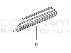 Seitenschweller-Außenblech. Porsche 986 Boxster - 98650396300GRV, 98650396400GRV