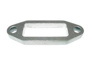 Bride de raccordement du silencieux d'échappement. Porsche 356 / 911 - 36954103, 369 54103 - EXS112106, EXS11.2.106