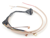 Rear Indicator light wire harness. Porsche 911 1970-89 - 91161203910, 91161203901