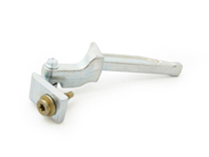 Door hinge, upper. Porsche 996 / 986 Boxster - 99653132205, 99653132204, 99653132105, 99653132104