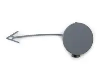 Cache-œillet de crochet de remorquage de pare-chocs arrière. Porsche 981 Boxster / 981C Cayman / 991.1 - 99150580300G2L, 99150580304G2L