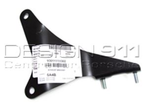 Support de silencieux d'échappement. Porsche 965 Turbo - 93011111302