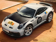 'Rally 1971' decorative sticker set. Porsche 992 Dakar - 992044899