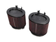 K&N Air filters set of 2 for Porsche 997 3.6L / 3.8L 2009-11 - 99711013030, 99711013031 - E1999, E-1999