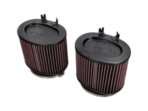 K&N Luftfilter 2er Set für Porsche 997 3.6L / 3.8L 2009-11 - 99711013030, 99711013031, 99711013032, 99711013032/1, 99711013032/2, 99711013032/3 - E1999, E-1999