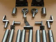 Mounting bracket set for celette jig. Porsche 356