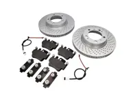 Pack Plaquettes de frein et Disques de frein AVANT pour Porsche Boxster 986 S - 99635140501, 99635140601, 99635294904
