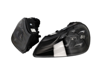 Headlamp Black Led Upgrade 2023 PDLS style Porsche Cayenne 957 2007-2010 Left hand drive - 95563117501, 95563117530, 95563117601, 95563117602, 95563117630