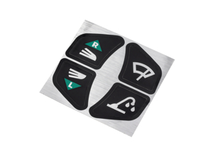 Ensemble d'autocollants, essuie-glace et clignotant. Porsche 911 - 90155933000 - 901.559.330.00, 1601502110