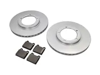 VORDERE Bremsbeläge und Bremsscheibenpaket Porsche 911 65-73