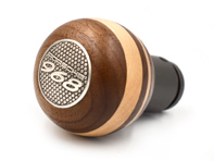 Walnut and maple wood gearshift knob. Porsche 968 - 94442407502/1, 944424075028YR, 944424075025YW, 94442407502F04, 94442407502M15, 944424075022KR, 944424075021GP, 944424075023PK