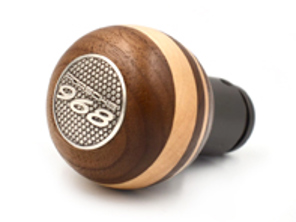 Schaltknauf aus Walnuss- und Ahornholz. Porsche 968 - 94442407502/1, 944424075028YR, 944424075025YW, 94442407502F04, 94442407502M15, 944424075022KR, 944424075021GP, 944424075023PK