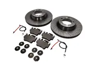 HINTERE Bremsbeläge und Bremsscheibenpaket. Porsche 996 GT3 2003>> Brembo - 9975140990, 99735141090, 99635194800, 99761267700, 99635208602, 99635240X02BRE, 99635240X02, 99635294904BRE, 99635294904, 99635208600, 99661236501, 90026904701, 99906704209, 99635195901