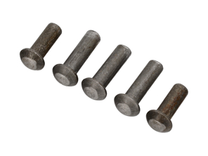Tow Hook steel rivets pack of 5. Porsche 356A / 356B / 356C - 64450600200, 90005501500 - P41a
